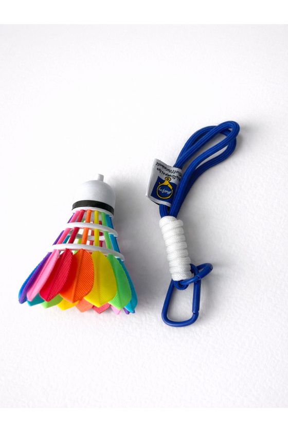 Grand volant multicolore